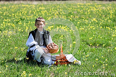 Romanian national port Stock Photo