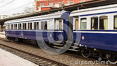 Romanian Royal Train Editorial Stock Photo