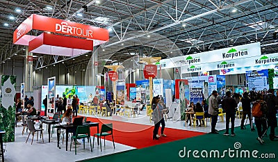 The Romanian Tourism Fair - autumn edition 2022 Editorial Stock Photo