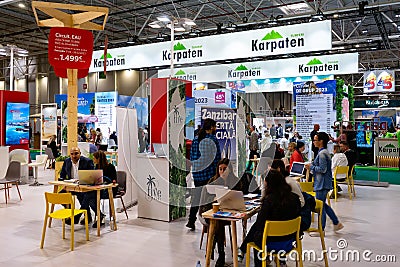 The Romanian Tourism Fair - autumn edition 2022 Editorial Stock Photo