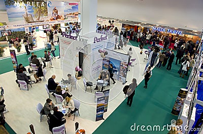 The Romanian Tourism Fair Editorial Stock Photo