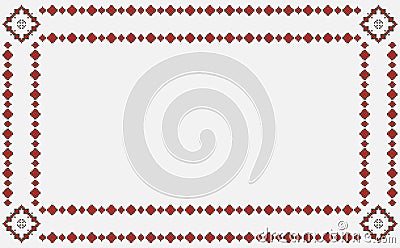 Romanian traditional patterns Vector Illustration