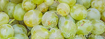 Romanian white grape background Stock Photo