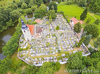 Romanic Church St. George. Stock Photo