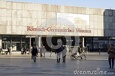 Romano Germanic Museum Cologne Editorial Stock Photo