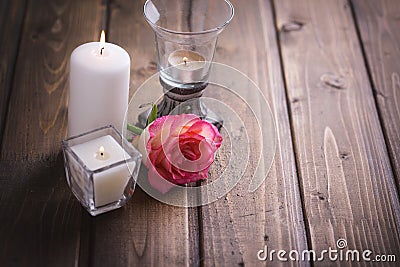 Romantic background. Stock Photo
