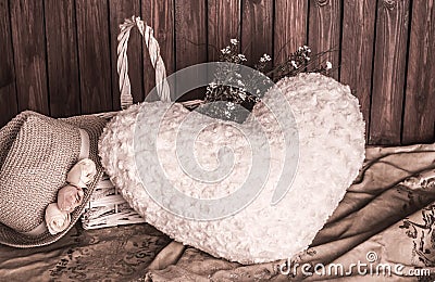 Romantic decor pastel tone Stock Photo