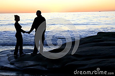 Romantic evening Stock Photo