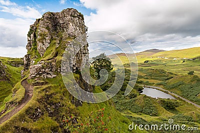 Romantic Fairy Glen Stock Photo