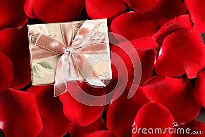 Romantic gift Stock Photo