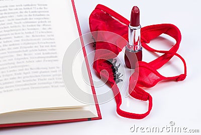 Romantic novel Stock Photo