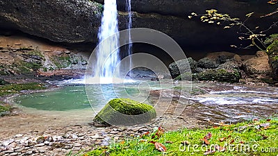 A romantic waterfall Stock Photo