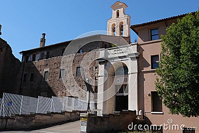 ROME AUGUST 1 2022 CHURCH Editorial Stock Photo