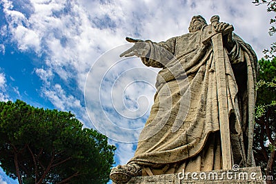 Rome, basillica of St. Peter and Paul Eur Stock Photo