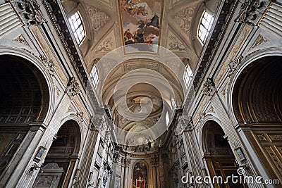 Rome church Editorial Stock Photo