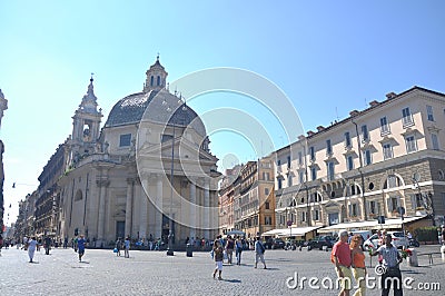 Rome city view Editorial Stock Photo
