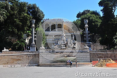 Rome city view Editorial Stock Photo