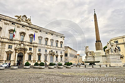 Rome cityscape, Views of Rome city, Italy, Travel Europe Editorial Stock Photo