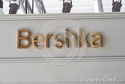 Bershka clothing store Editorial Stock Photo