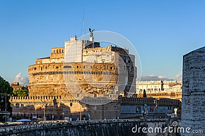 Castel Sant`Angelo Editorial Stock Photo