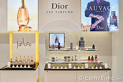 Christian Dior Editorial Stock Photo