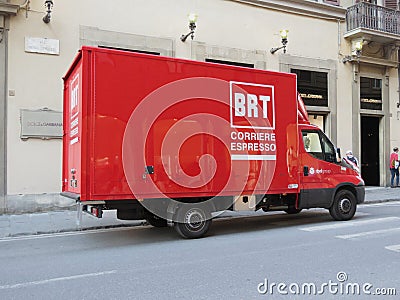 BRT Corriere Espresso Editorial Stock Photo