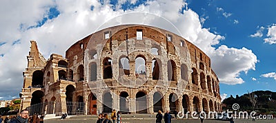 Rome Italy Coliseum Editorial Stock Photo