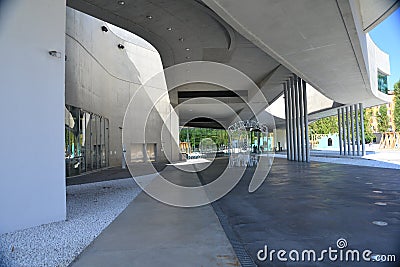 Rome, Italy, Maxxi museum of contemporary art Editorial Stock Photo