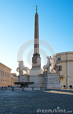 Rome and its art treasures Stock Photo