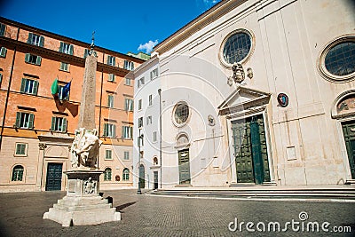 Rome - obelisk Stock Photo