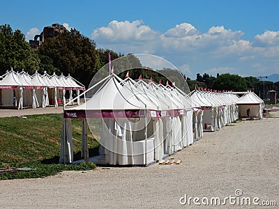 Rome - Race Stands for the Cure at the Circus Maximus Editorial Stock Photo