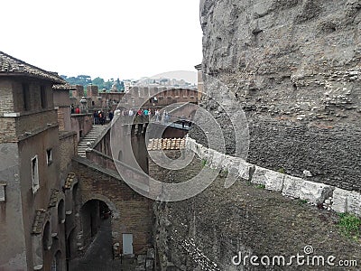 rome saint& x27;s Angelo castle Editorial Stock Photo