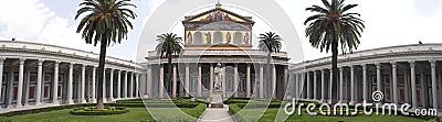 Rome - san paolo fouri le mura Stock Photo