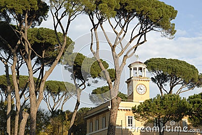 Rome, Villa Borghese Stock Photo