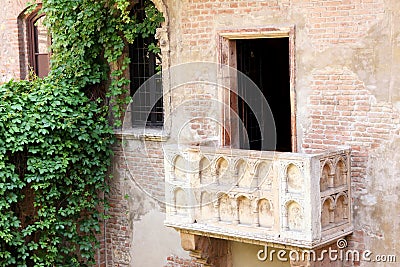 Romeo and Juliet balcony Stock Photo