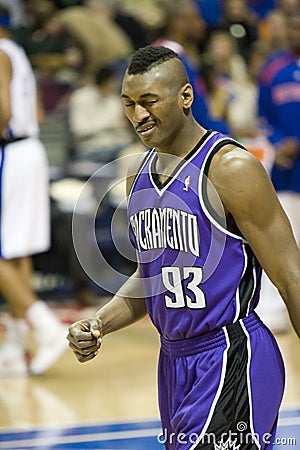 Ron Artest Making A Face Editorial Stock Photo