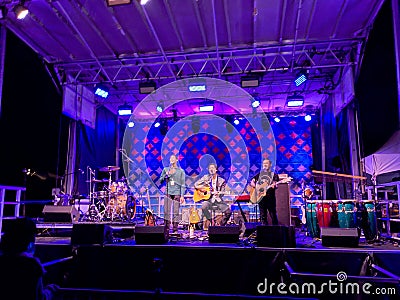 Ron Artis II & The Truth performs on stage during night concert Editorial Stock Photo