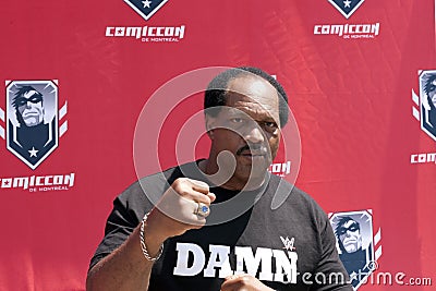 Ron Simmons Editorial Stock Photo