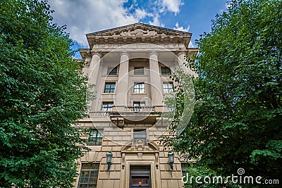 The Ronald Reagan Building and International Trade Center, in Washington, DC Stock Photo