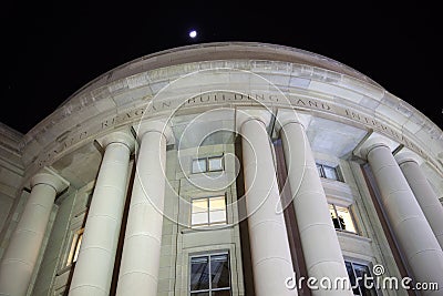 Ronald Reagan International Trade Building DC Stock Photo