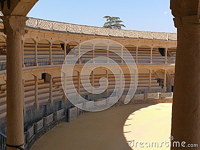 Ronda Bull ring Editorial Stock Photo