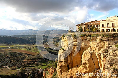 Ronda village in Andalusia, Spain Stock Photo