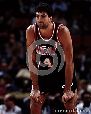 Rony Seikaly, Miami Heat. Editorial Stock Photo