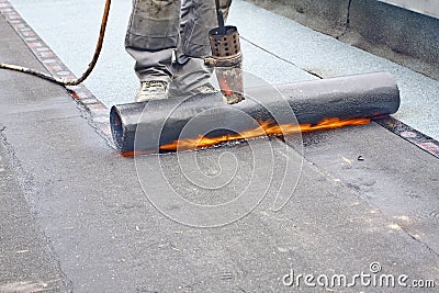 A roof covering Stock Photo