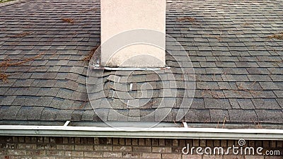 Roof Damaged from Water Leak Stock Video - Video of leak, rooftop