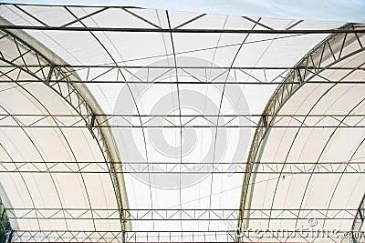 Roof Dome construction Stock Photo