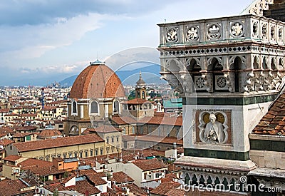 Roof of Firenze Stock Photo