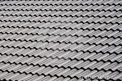 Roof tiles Stock Photo