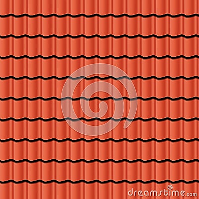 Roof tiles Vector Illustration