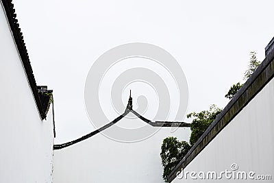 China painting style of Suzhou Museum photo Stock Photo